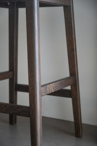 Livermore Bar Stool (Set of 2) – Brown Oak / Dark Brown – 6