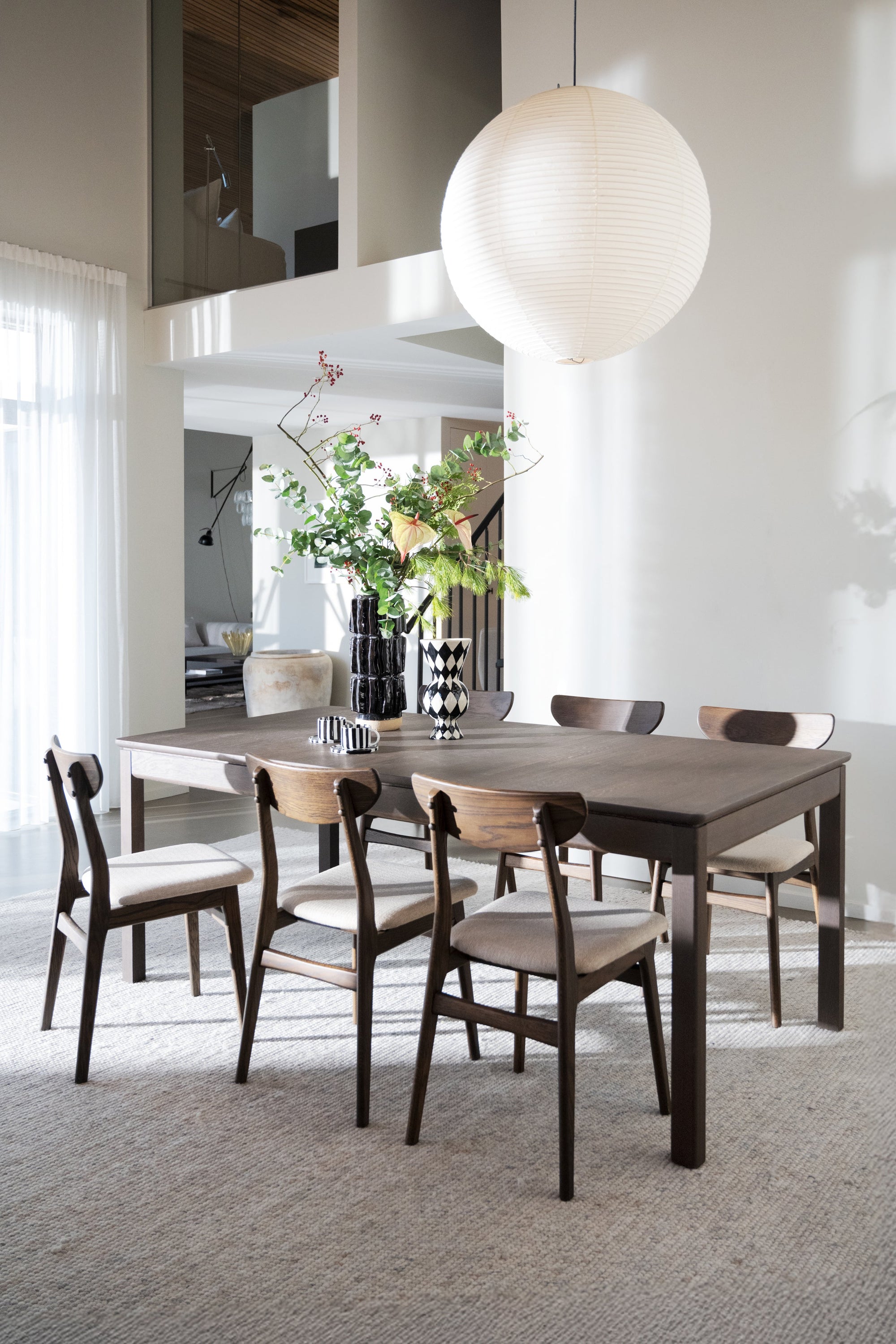 Gardner Dining Table, Brown Oiled Oak, 200 to 300 cm – Standard 200 CM – 3