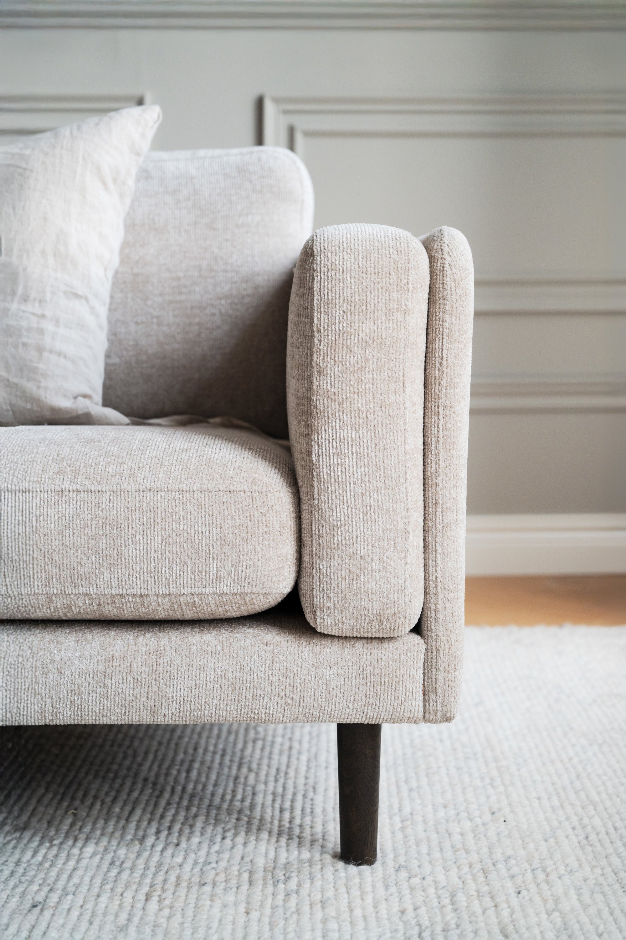 Braden 3-Seater Sofa – Brown Oak Legs – 3