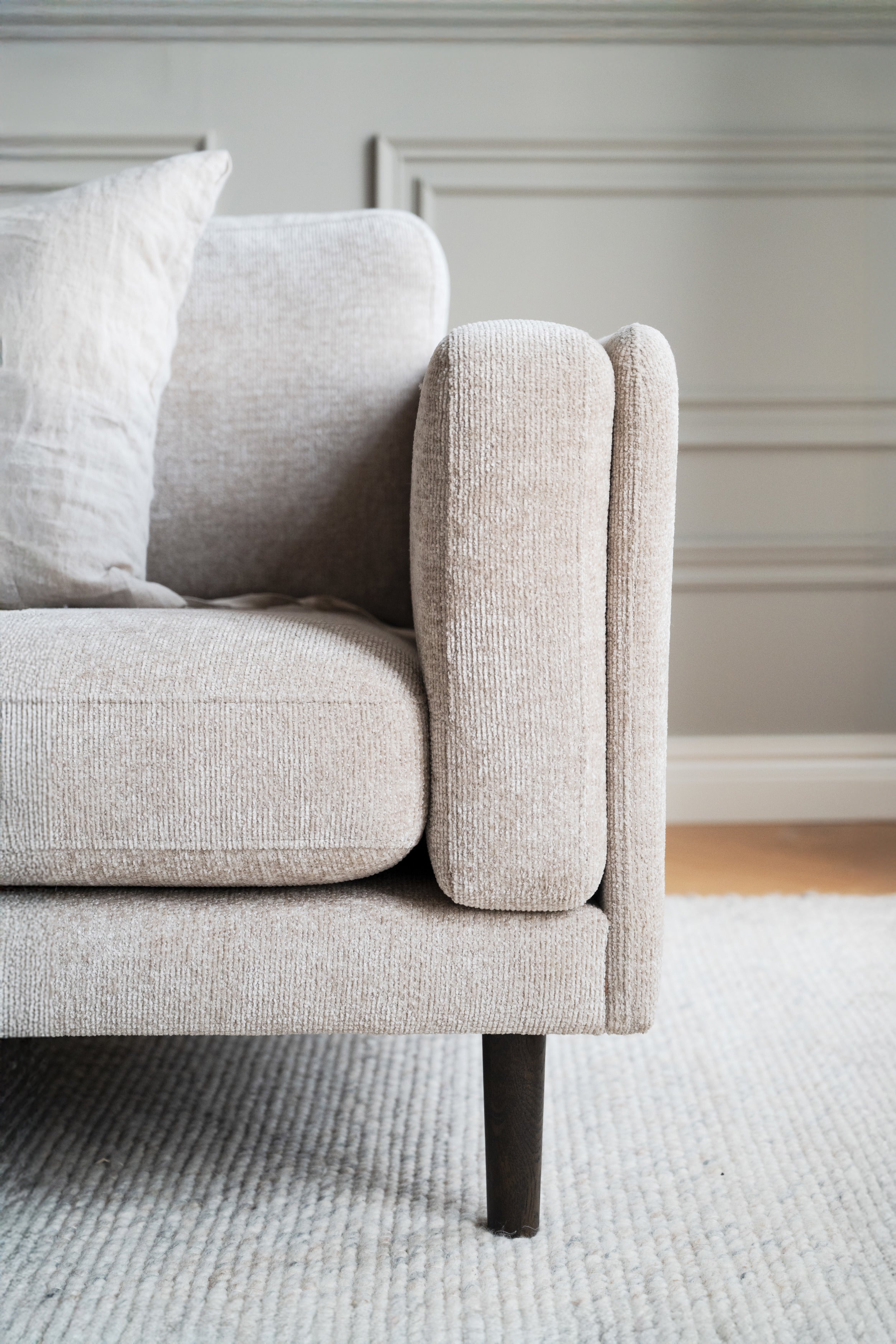 Braden 3-Seater Sofa – Brown Oak Legs – 3