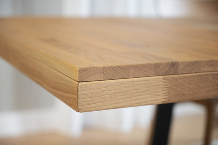 BROOKLYN Extension Plate 50CM – lacquered oak – 3