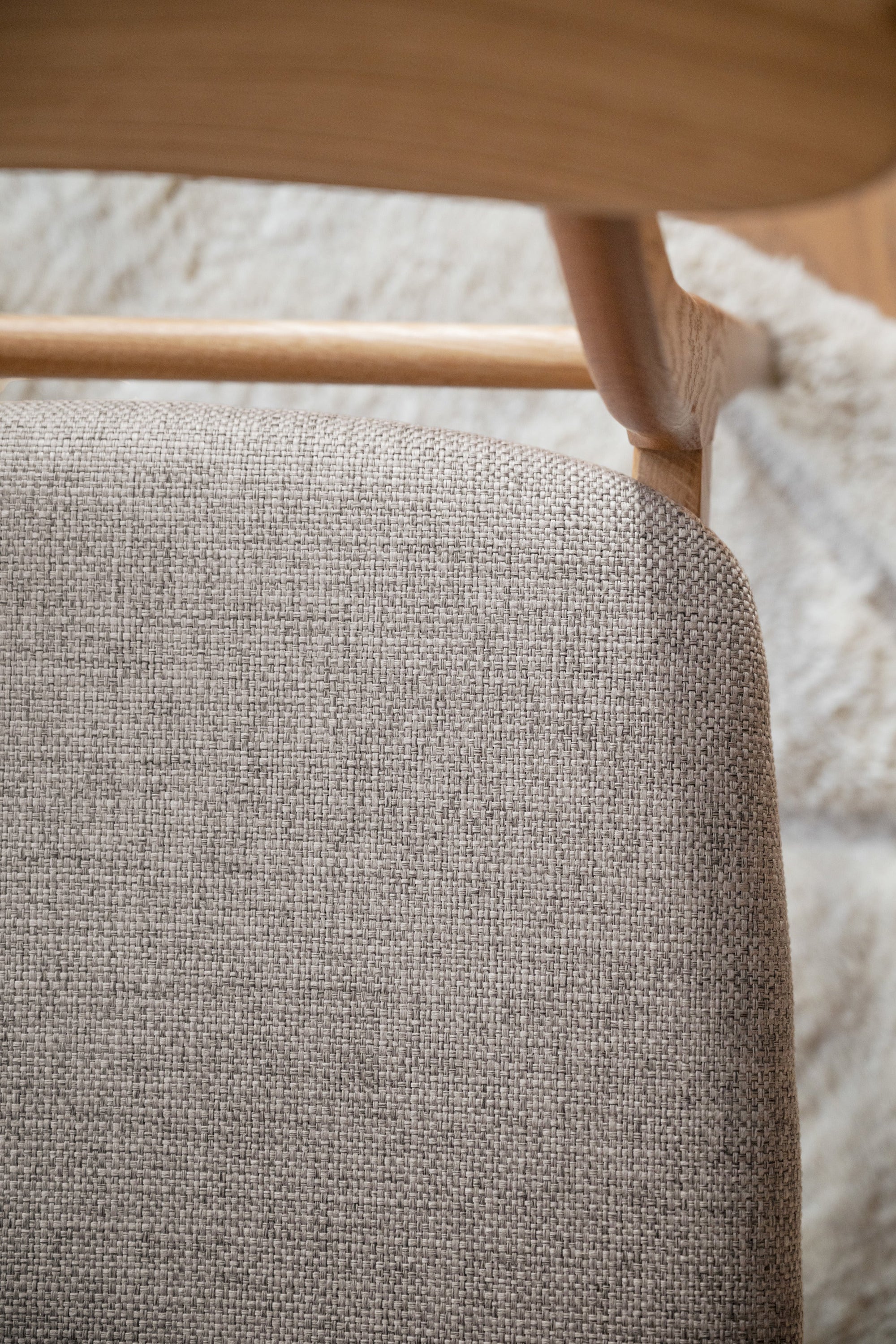 RODHAM Set of 2 Chairs – oak/grey beige – 7