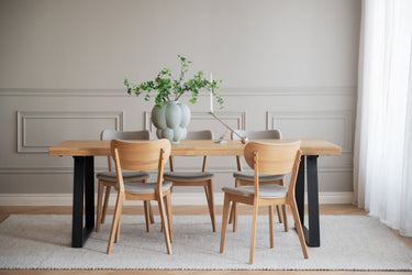 BROOKLYN U Legs Oak Dining Table 220/320CM – Dining table – 3