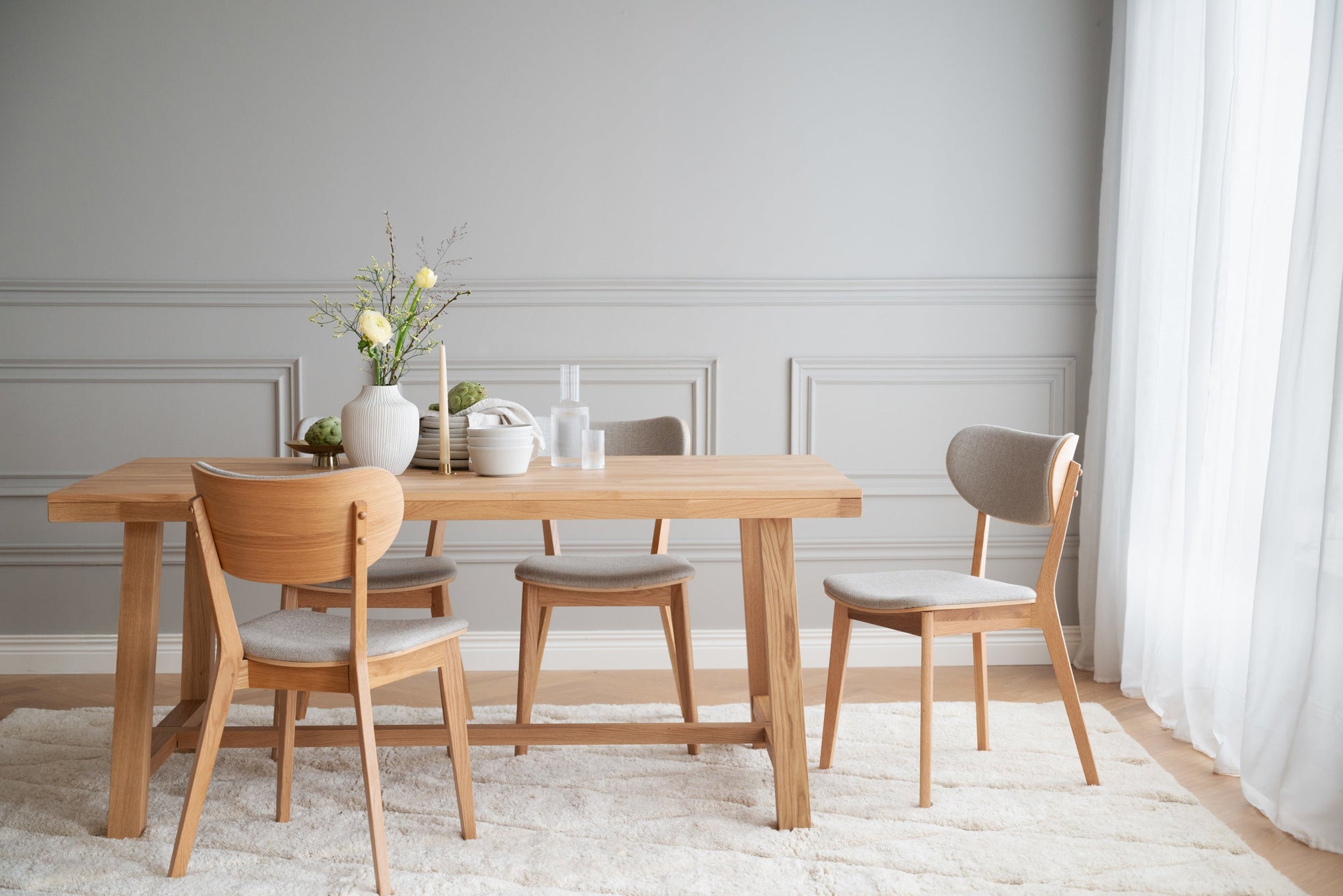 BROOKLYN Oak Dining Table 170 CM – Standard table – 170 cm / Oak – 3