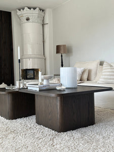 SULLIVAN Coffee Table 60CM & 80CM – Medium – 80 x 80 cm / Brown Oak – 2