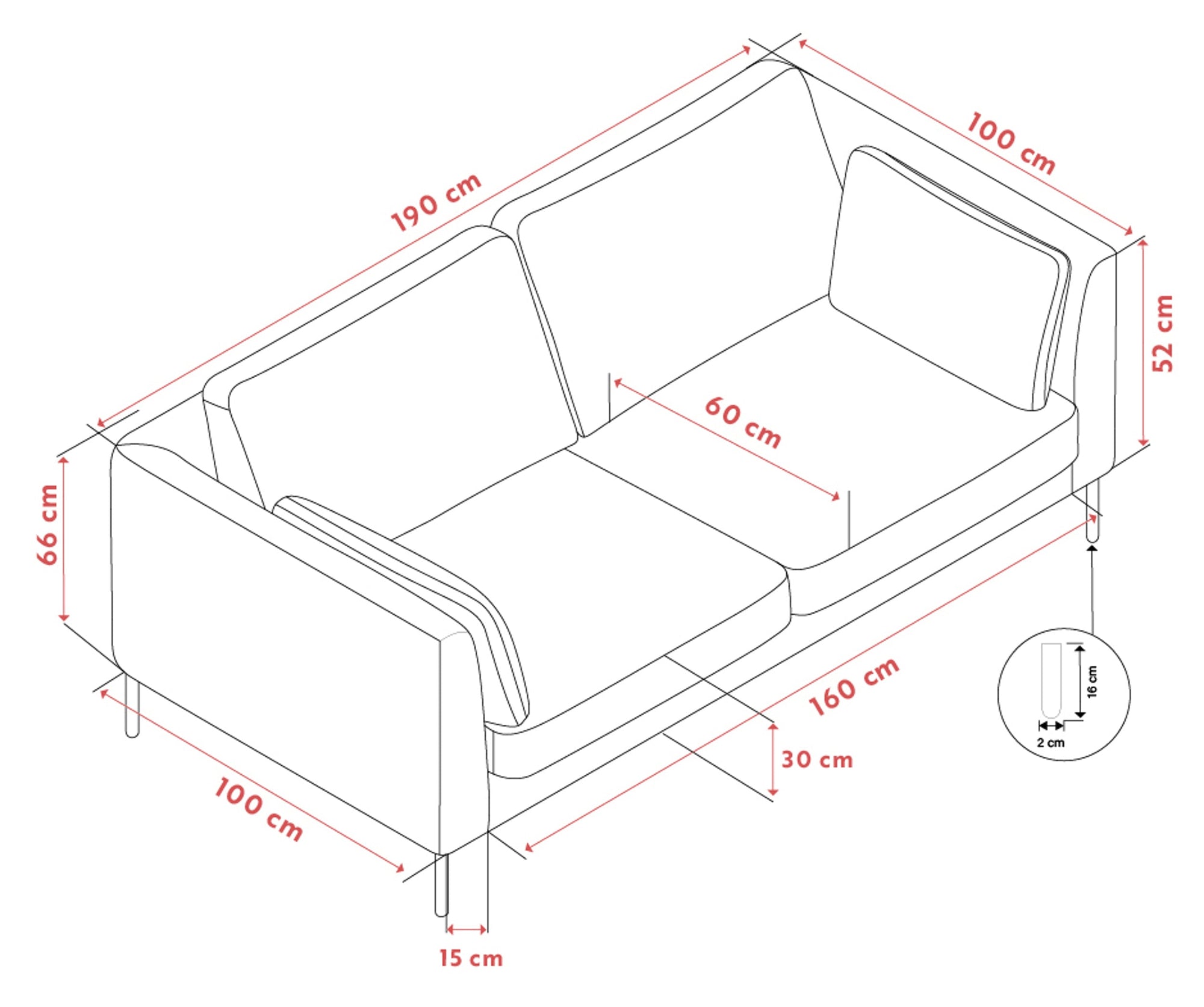 Corwin 2.5-Seater Sofa – Light Beige – Default Title – 10