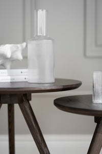 Yumi Nesting Tables – Brown Oak – 4