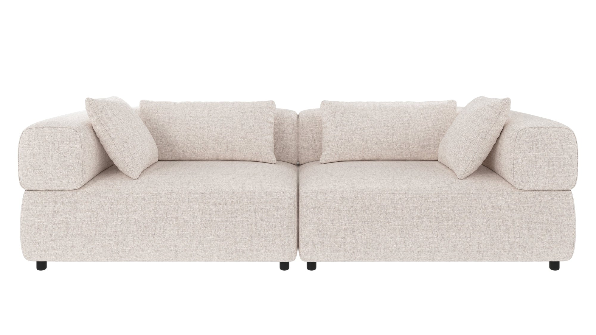 Falkner 3-Seater Sofa – Light Beige – Default Title – 1