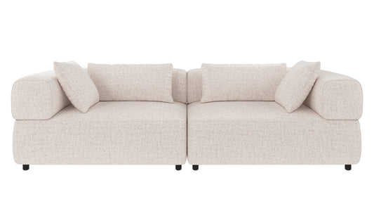 Falkner 3-Seater Sofa – Light Beige – Default Title – 1