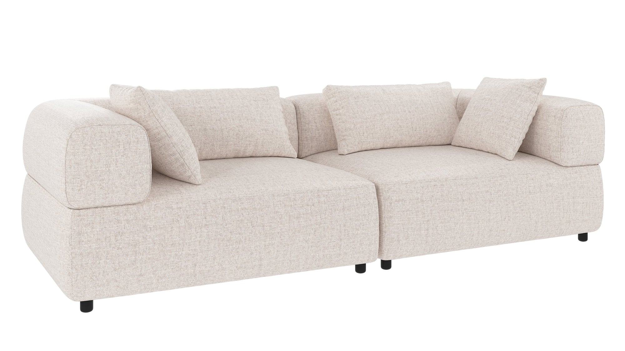 Falkner 3-Seater Sofa – Light Beige – Default Title – 8