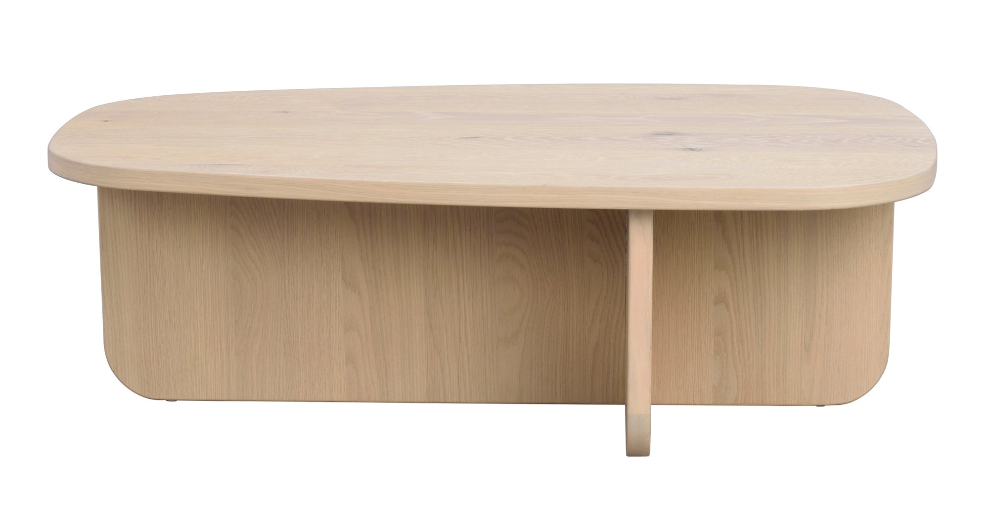 Billings Coffee Table 118 x 73 cm – Whitewash Oak – 1