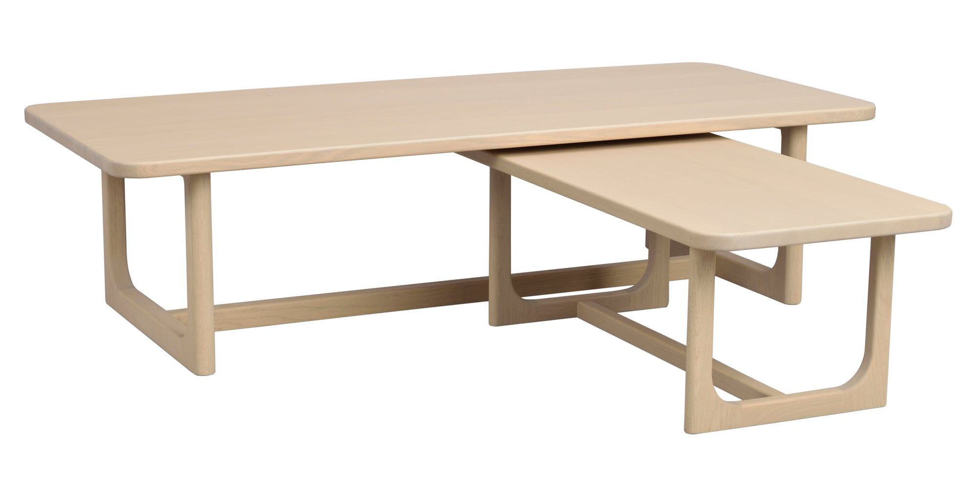 Driscoll Coffee Table 160 x 70 cm – Whitewash Oak – 8