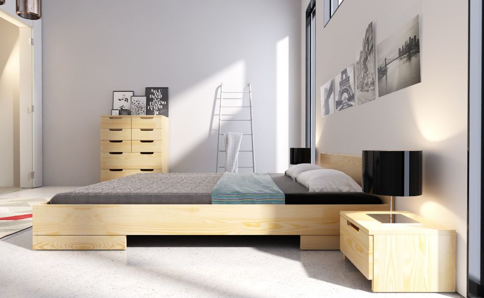 SPECTRUM Bett aus Kiefernholz