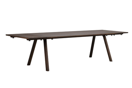 Clapperton Extendable Dining Table 220 x 95 cm – Brown Oak – 9