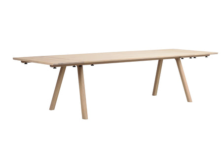 Clapperton Extendable Dining Table 220 x 95 cm – Whitewash Oak – 11