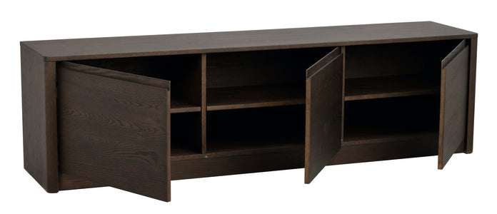 Melstone Low Sideboard 180 x 50 cm – Brown Oak – 9