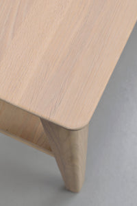 Markham Dining Table 140 x 90 cm – Whitewash Oak – 9
