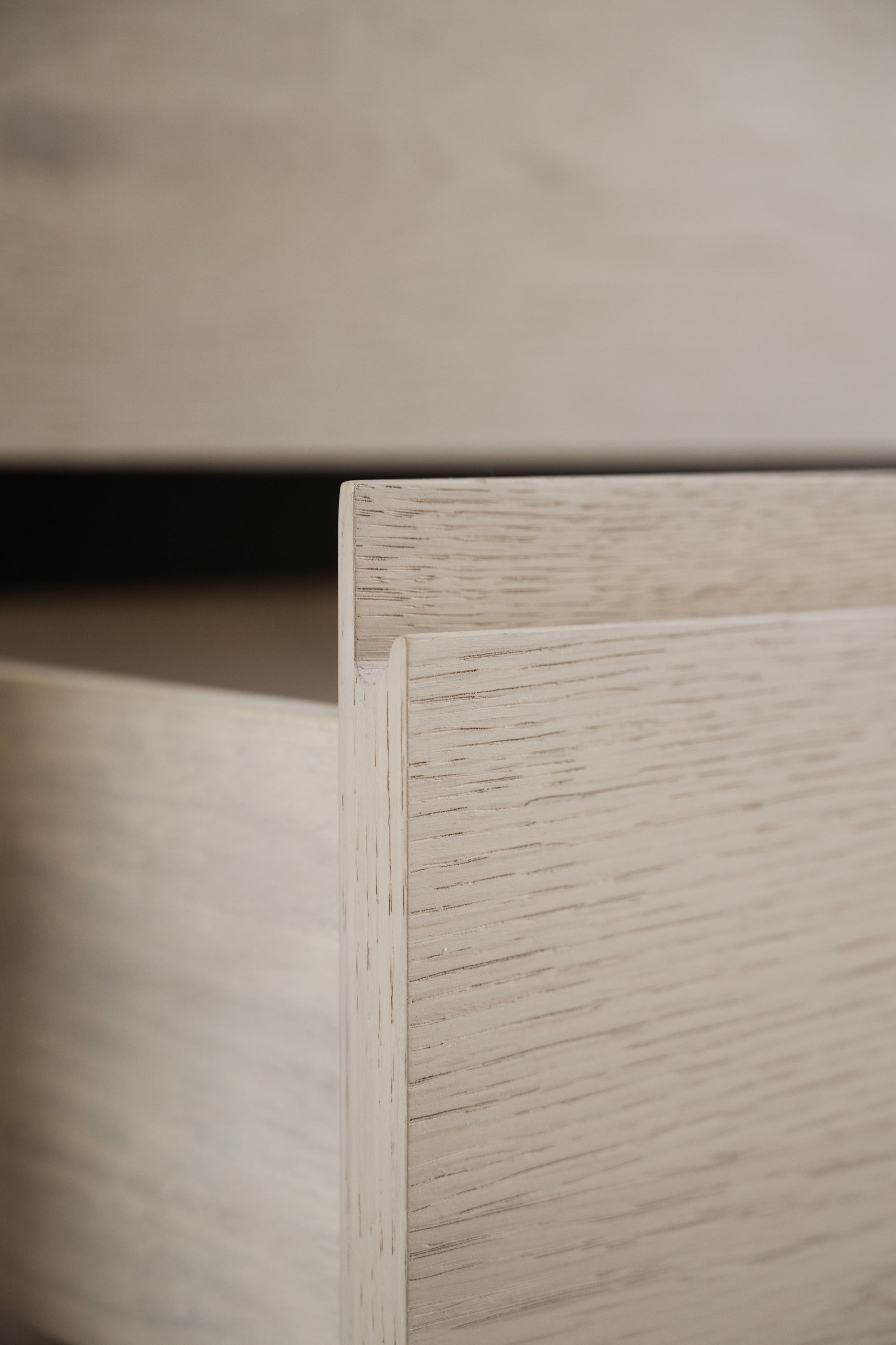 Melstone Chest of Drawers 110 cm – Whitewash Oak – 4