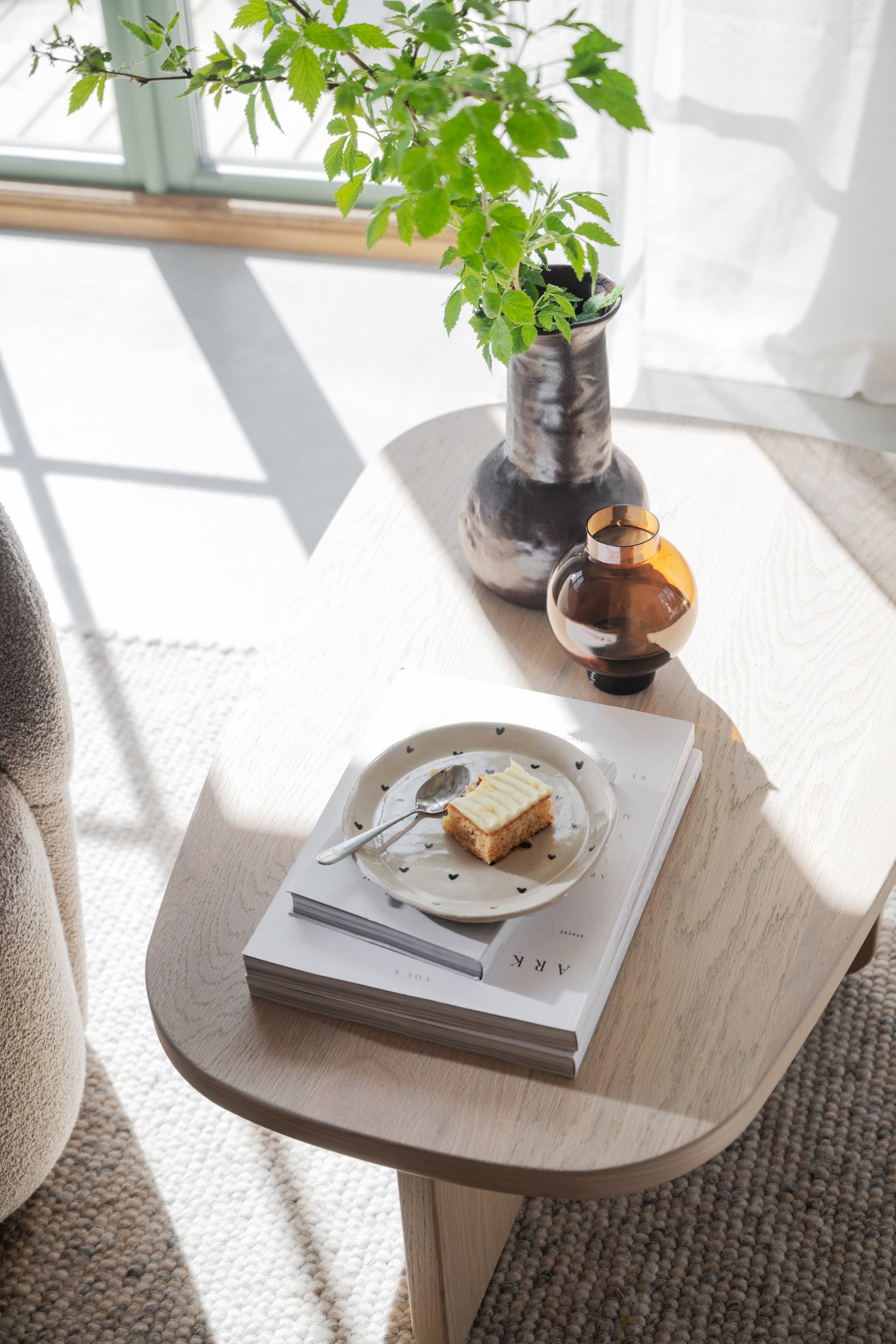 Billings Coffee Table 89 x 59 cm – Whitewash Oak – 7