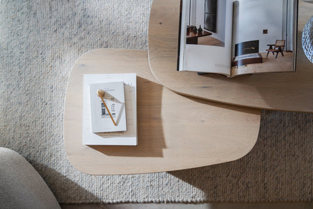 Billings Coffee Table 89 x 59 cm – Whitewash Oak – 6