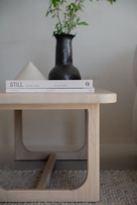 Driscoll Coffee Table 103 x 50 cm – Whitewash Oak – 3