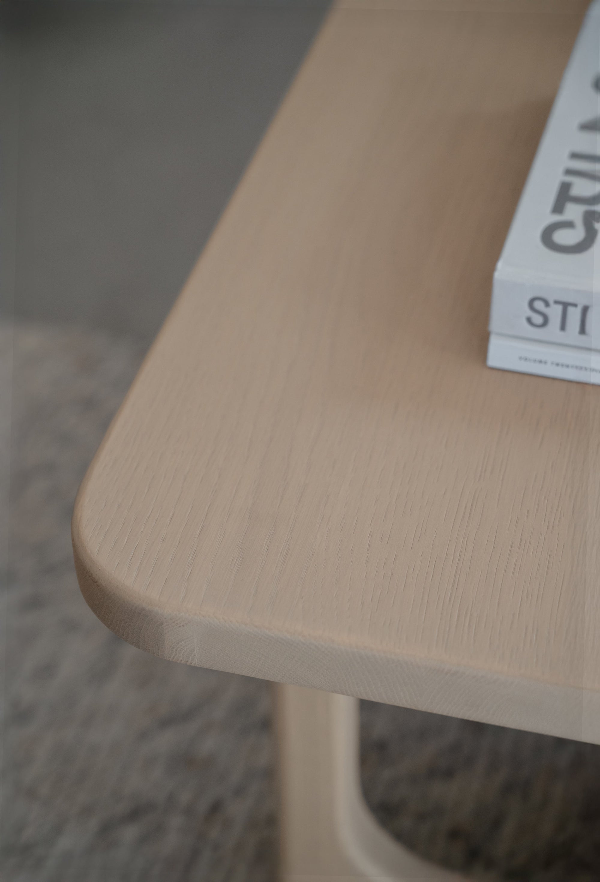 Driscoll Coffee Table 103 x 50 cm – Whitewash Oak – 4