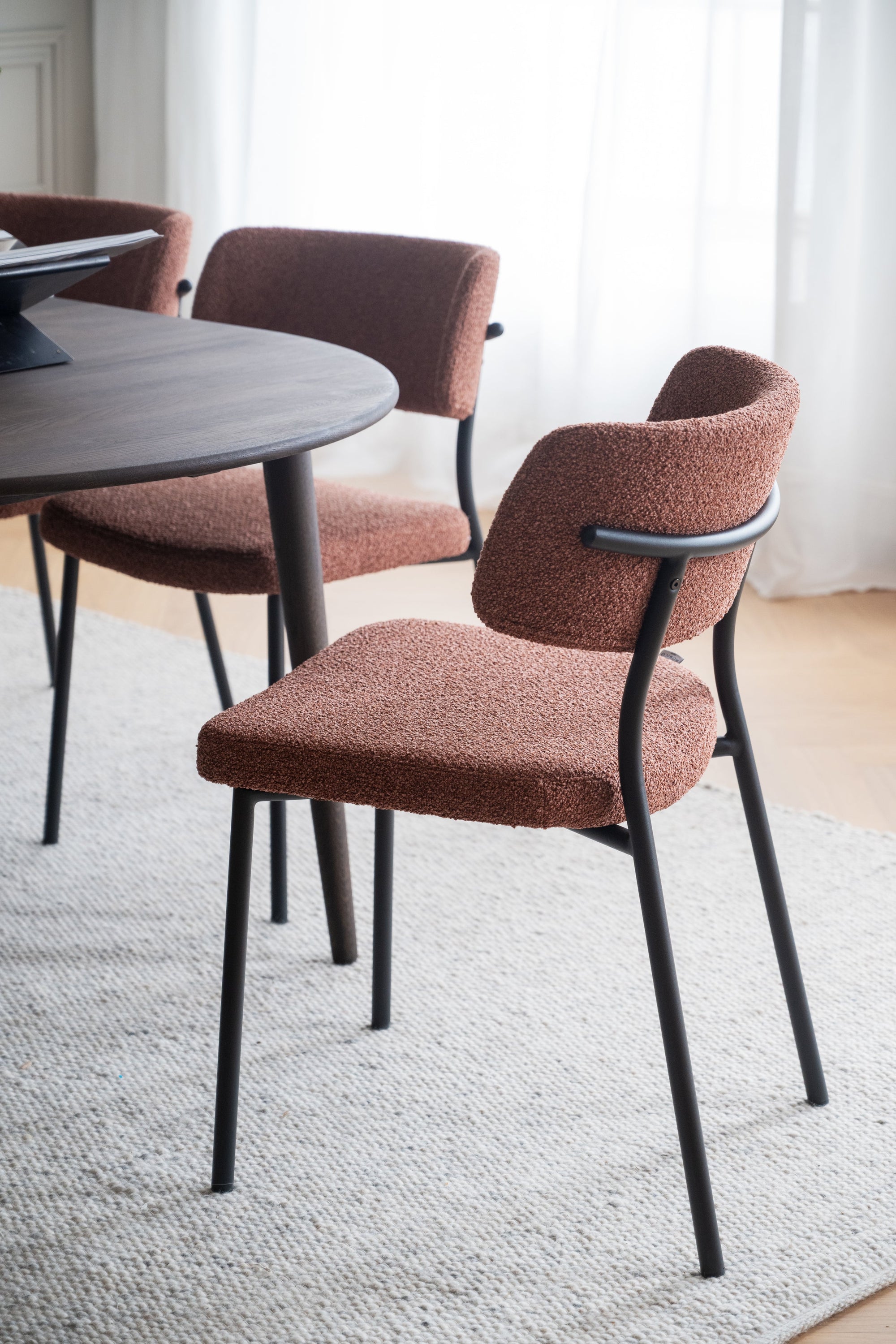 Herbster Dining Chair (Set of 2) – Red – 3