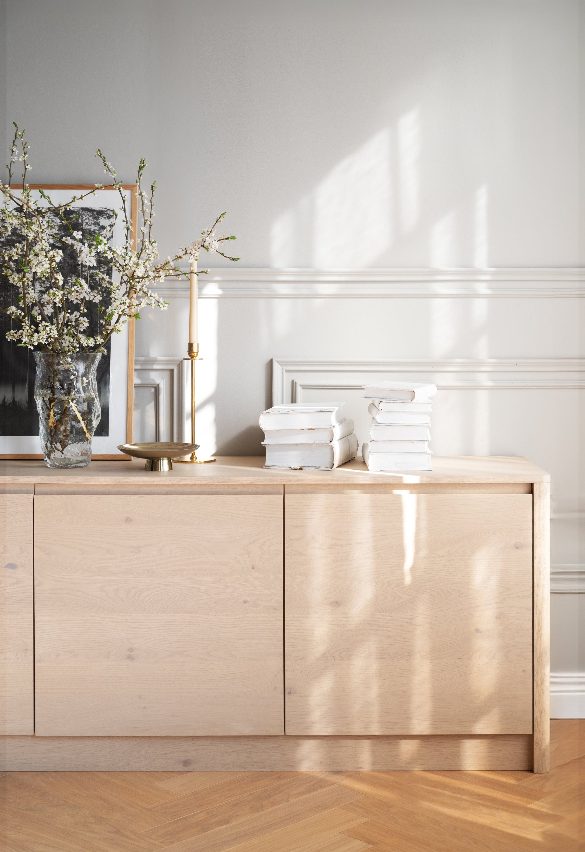 Melstone Sideboard 180 x 70 cm – Whitewash Oak – 3