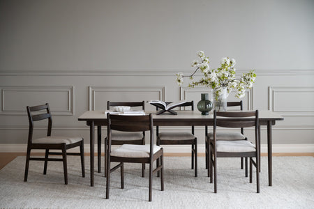 Fairmount Dining Table 220 x 95 cm – Beige / Brown Oak – 2