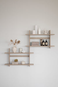 Westlock Wall Shelf 75 x 48 cm – Whitewash Oak – 5