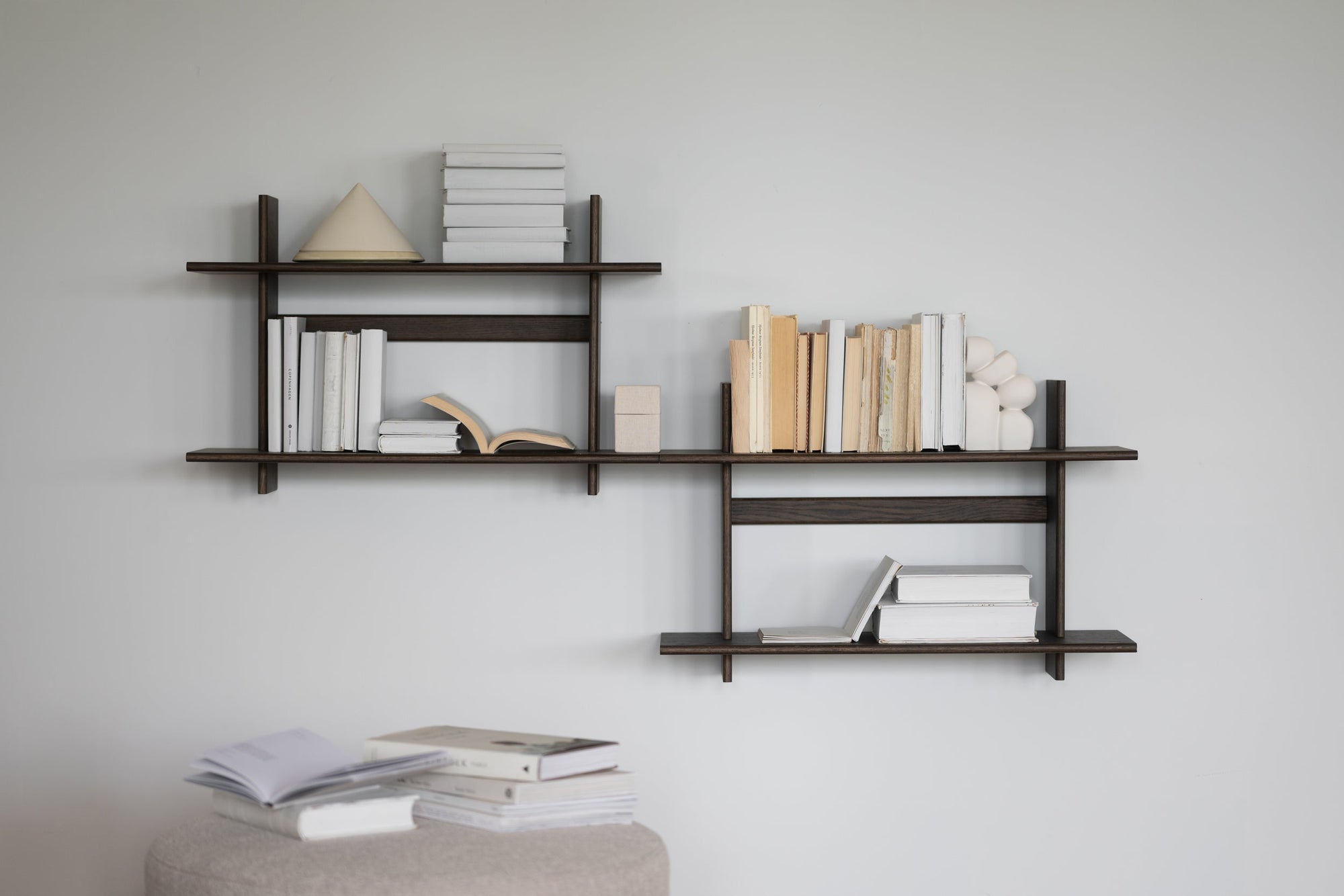 Westlock Wall Shelf 75 x 48 cm – Brown Oak – 5