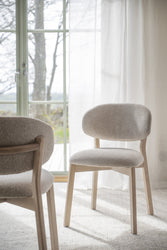 Patterson Dining Chair (Set of 2) – Whitewash Oak / Beige – 2