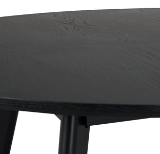 YUMI Round Table 115CM – Black – 5