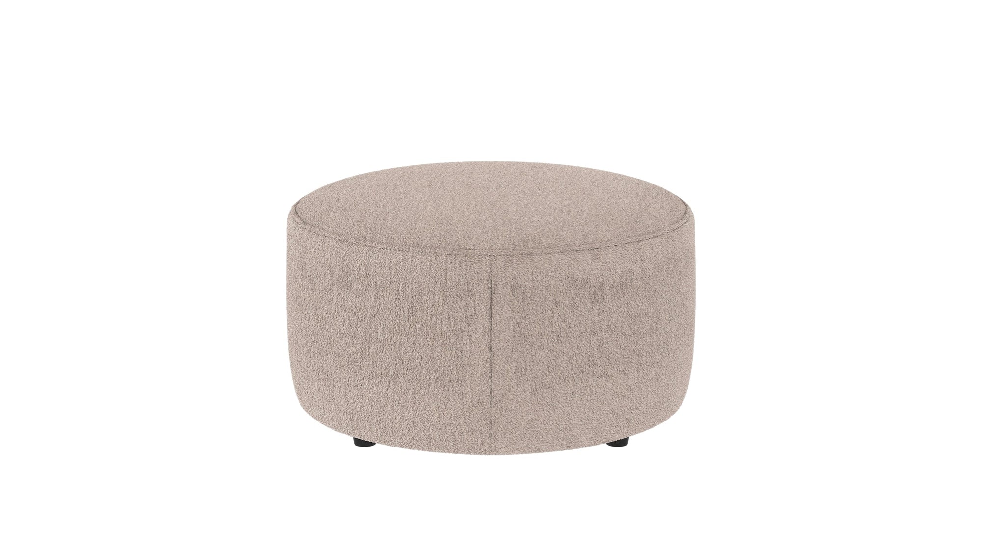 Joplin Pouffe Ø70 cm – Light Beige – Default Title – 1