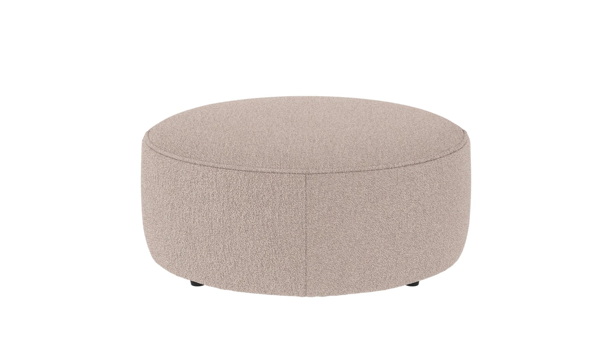 Joplin Pouffe Ø90 cm – Light Beige – Default Title – 1