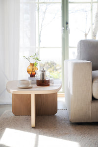 Billings Coffee Table 89 x 59 cm – Whitewash Oak – 4