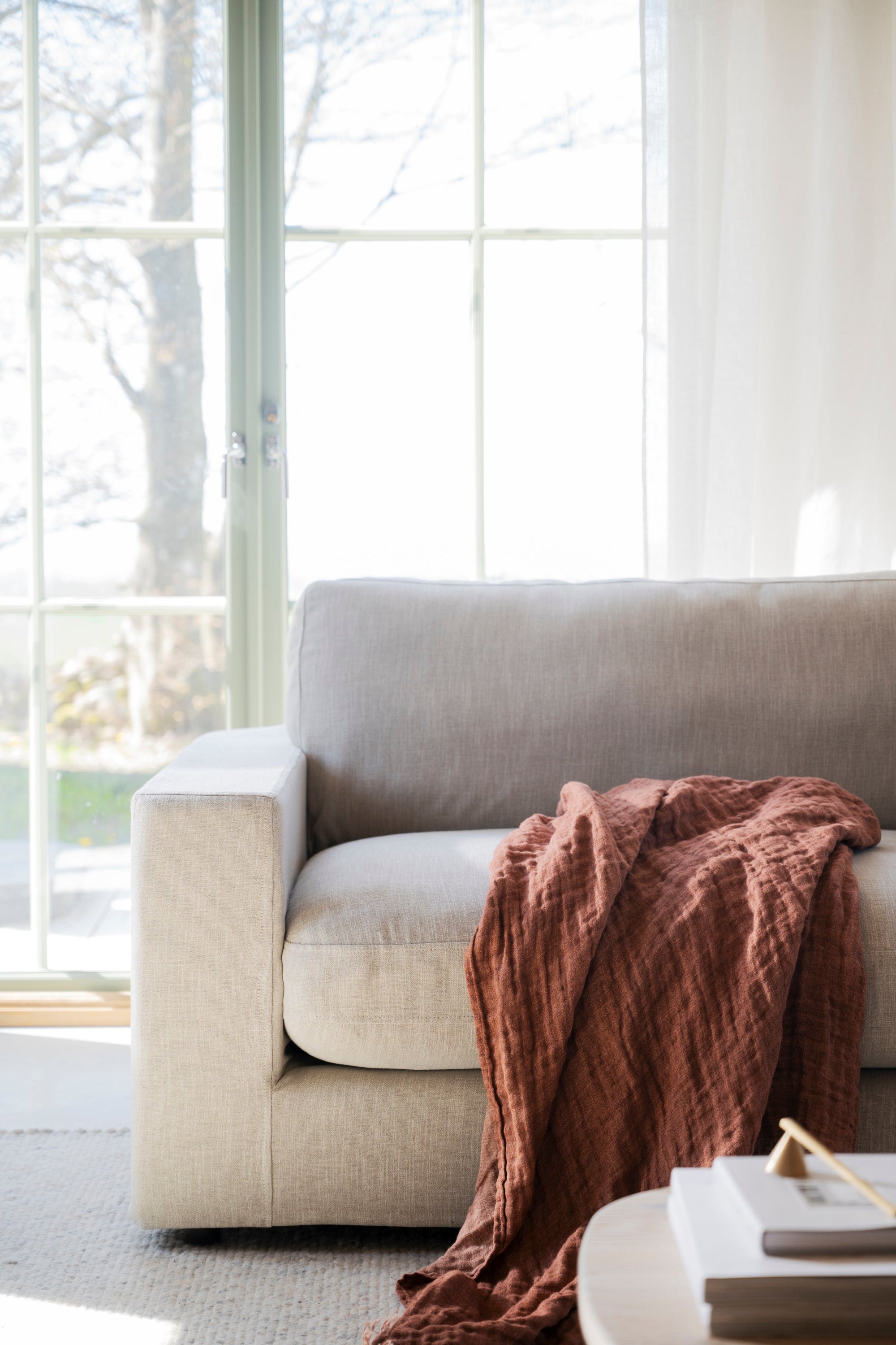 Langdon 4-Seater Sofa – Sand – 3