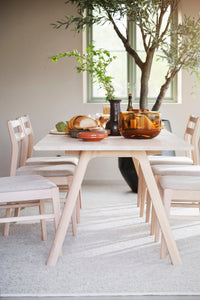 Clapperton Extendable Dining Table 220 x 95 cm – Whitewash Oak – 3