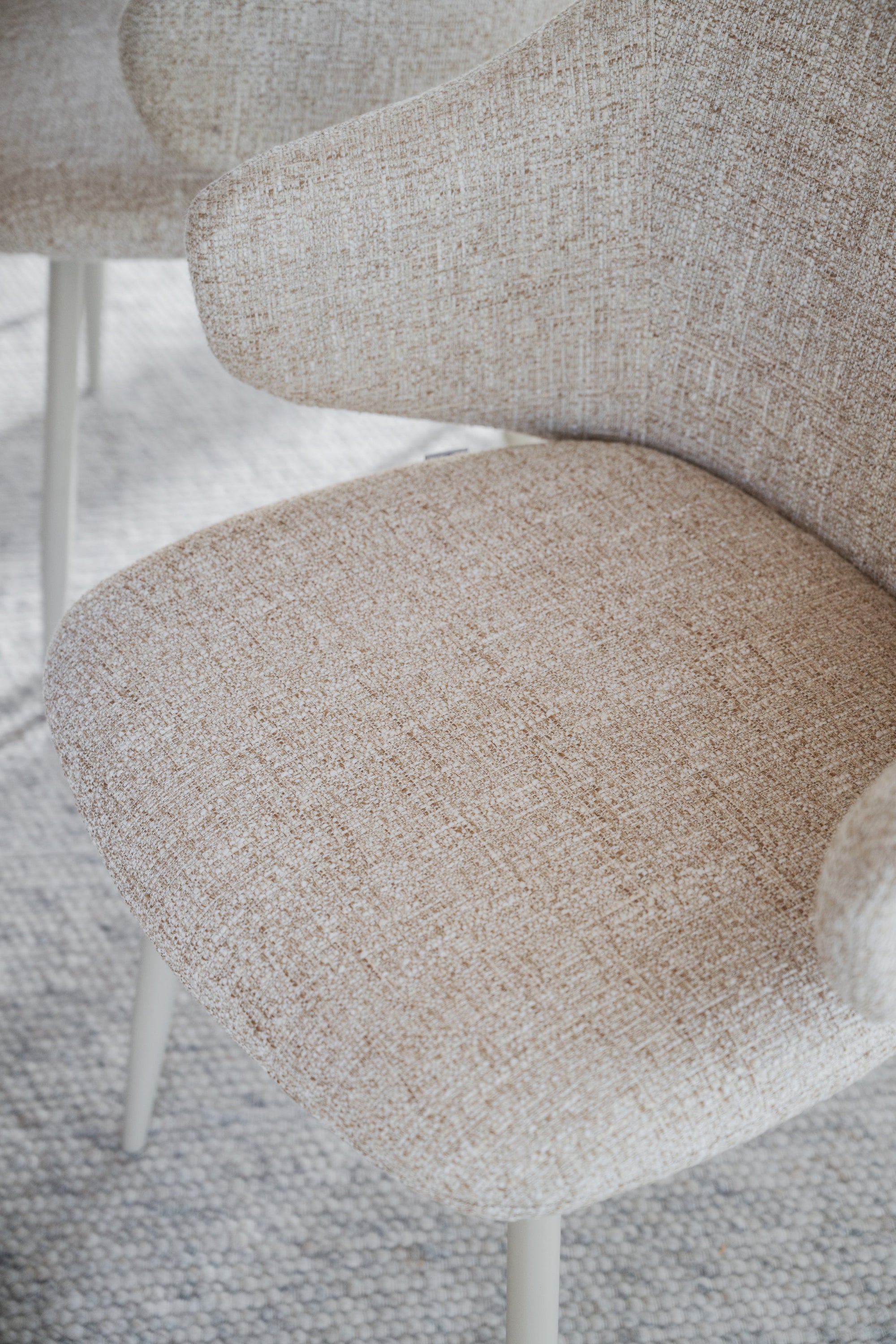 Drake Dining Armchair – Light Beige (Set of 2) – Default Title – 4