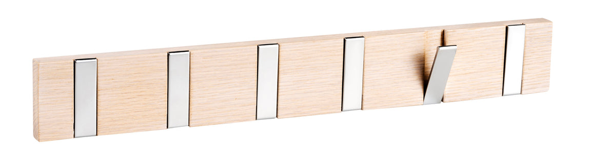 Confetti Hook Rail 50 cm – Whitewash Oak – 1