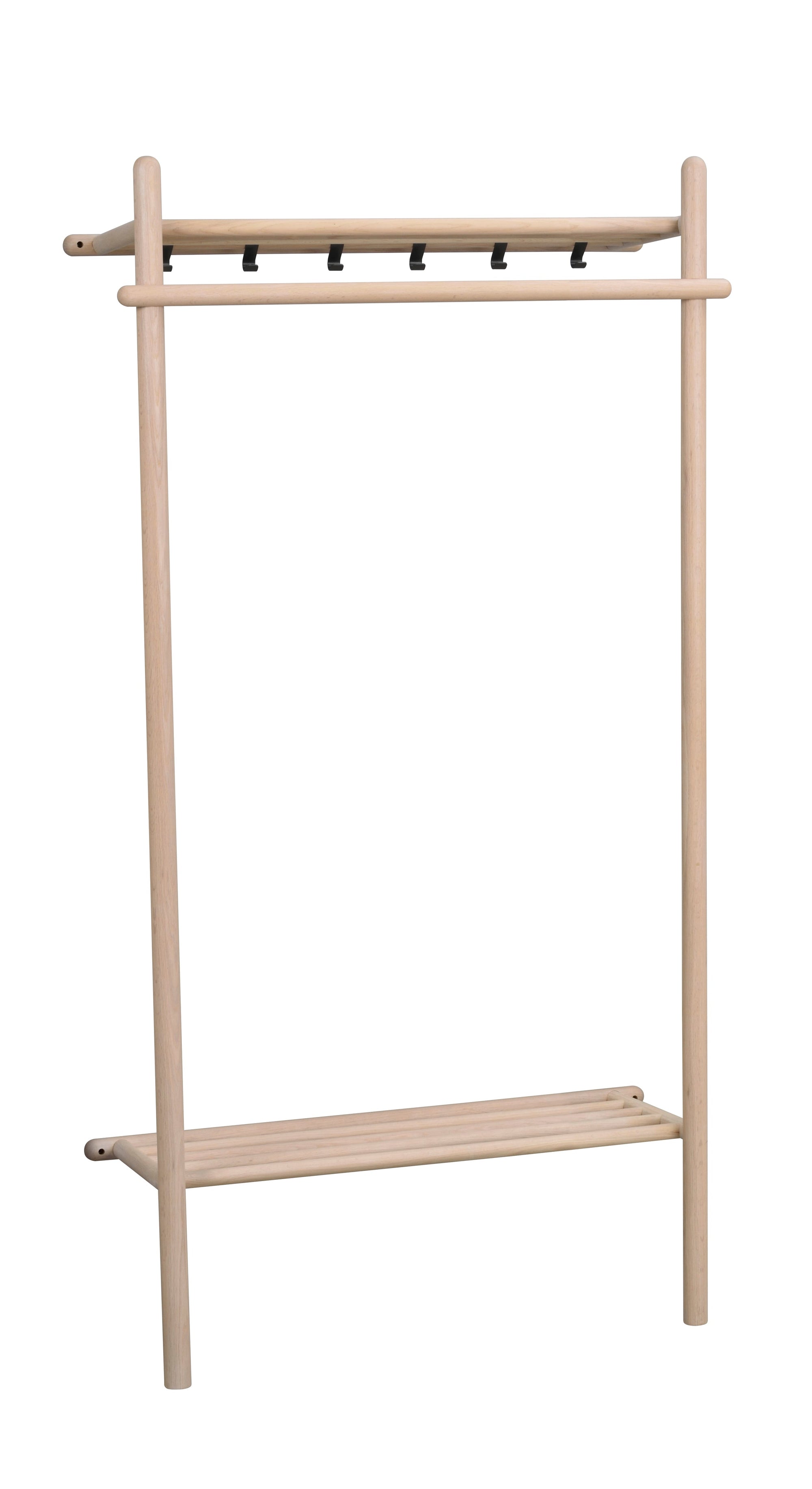 MILFORD Clothes Hanger – Whitewashed oak – 1