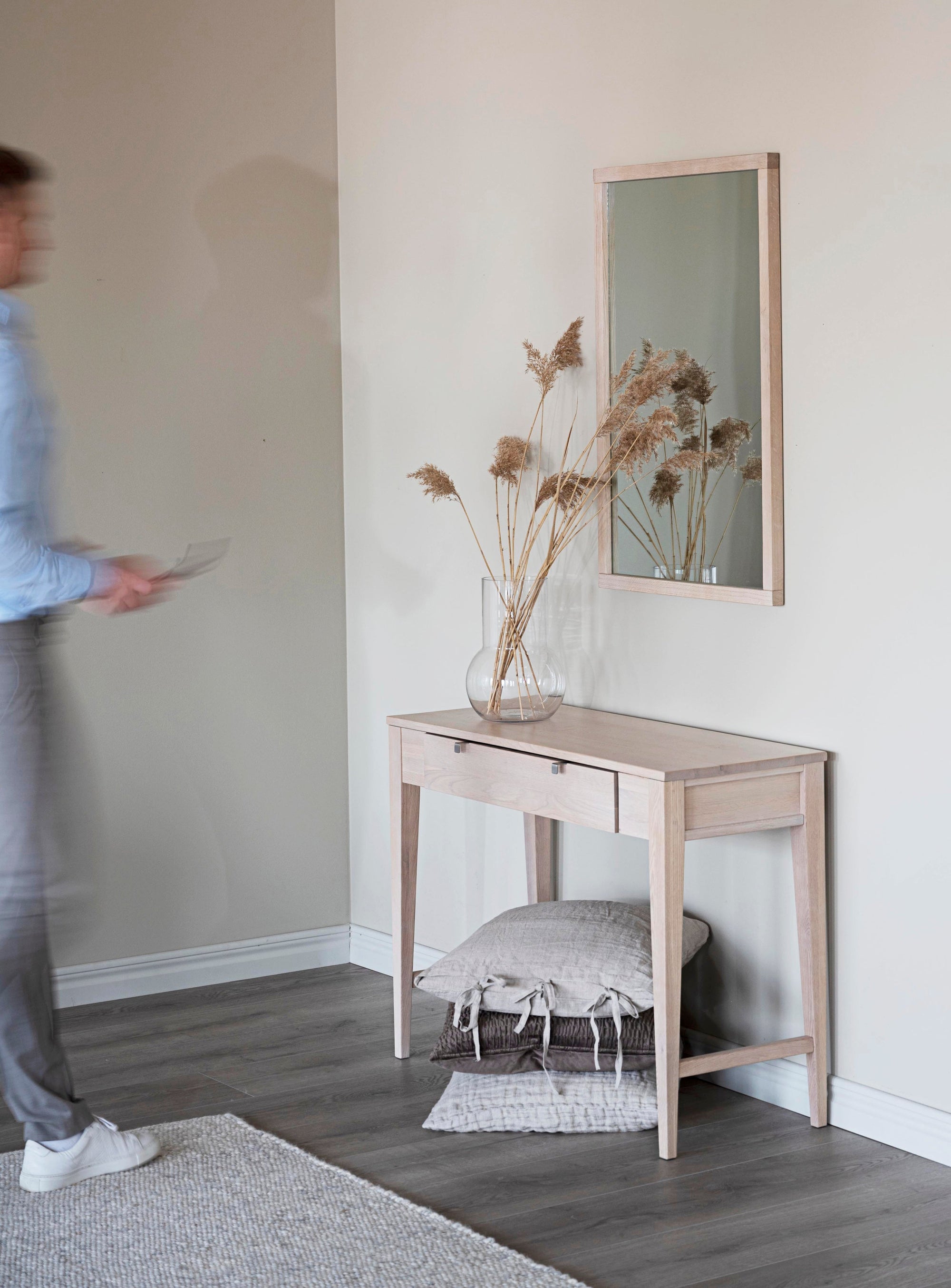 CONFETTI Console Table 100CM – whitewash – 2