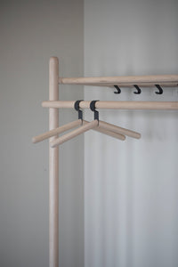 MILFORD Clothes Hanger – Whitewashed oak – 3