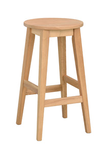 AUSTIN Set of 2 Bar Chairs – lacquered oak – 6