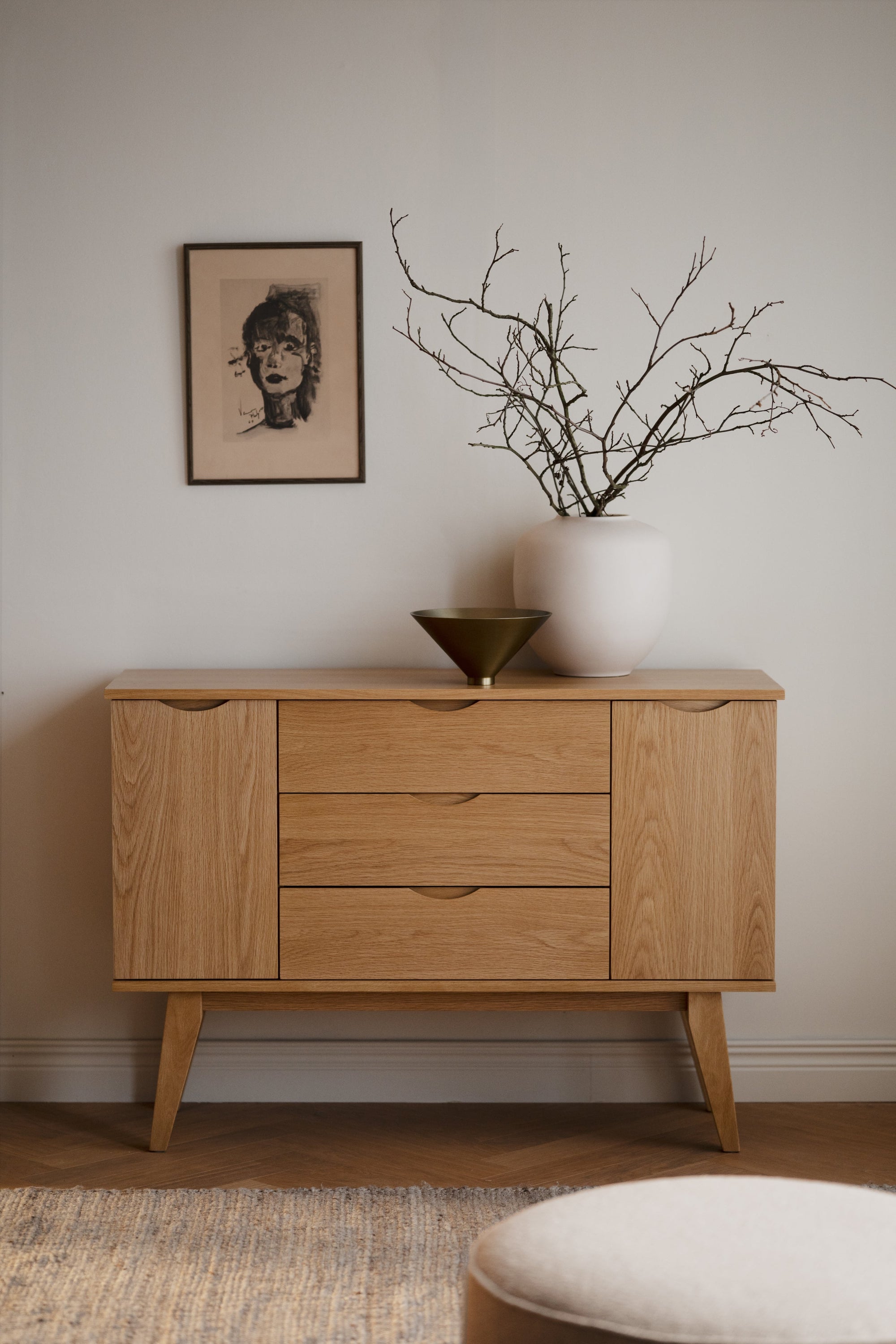 FILIPPA Sideboard 122CM – Oak – 2