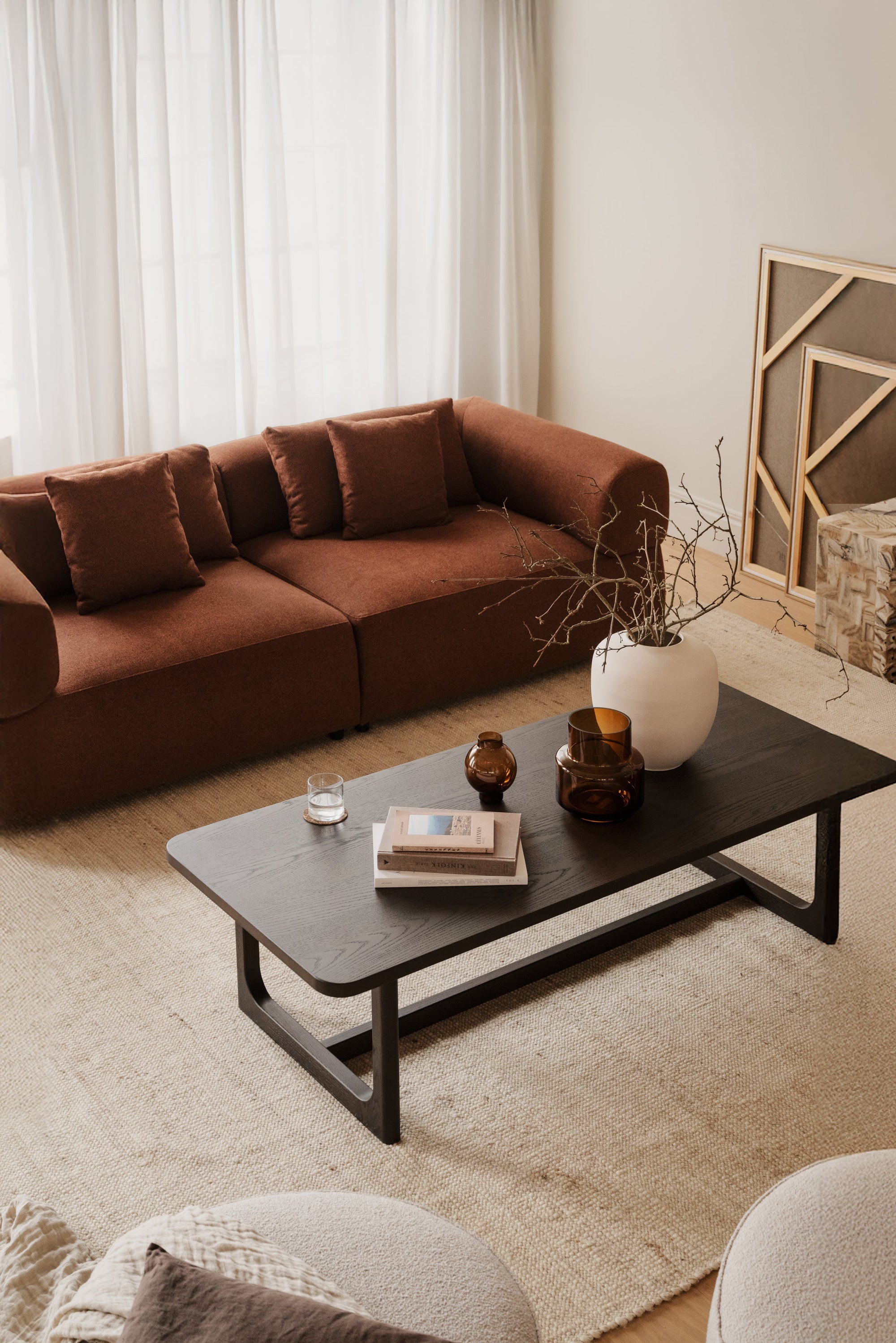 Driscoll Coffee Table 160 x 70 cm – Brown Oak – 5