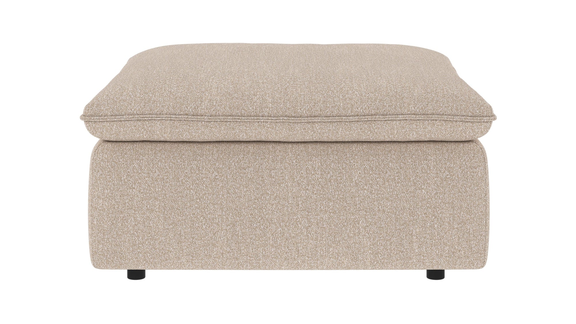 Rawlins Footstool – Light Beige – 1