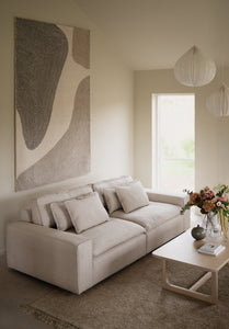 Rawlins Maxi 3-Seater Sofa – Light Beige – 2
