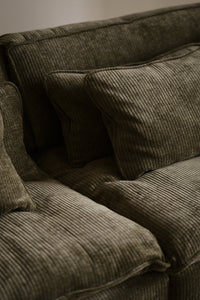 Rawlins Maxi 3-Seater Sofa – Green Corduroy – 5