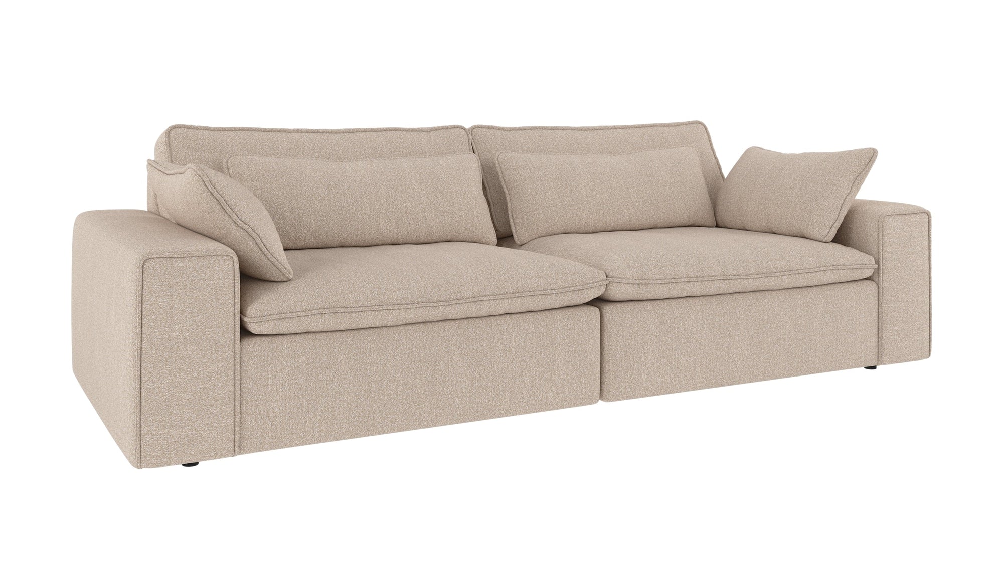 Rawlins Maxi 3-Seater Sofa – Light Beige – 6